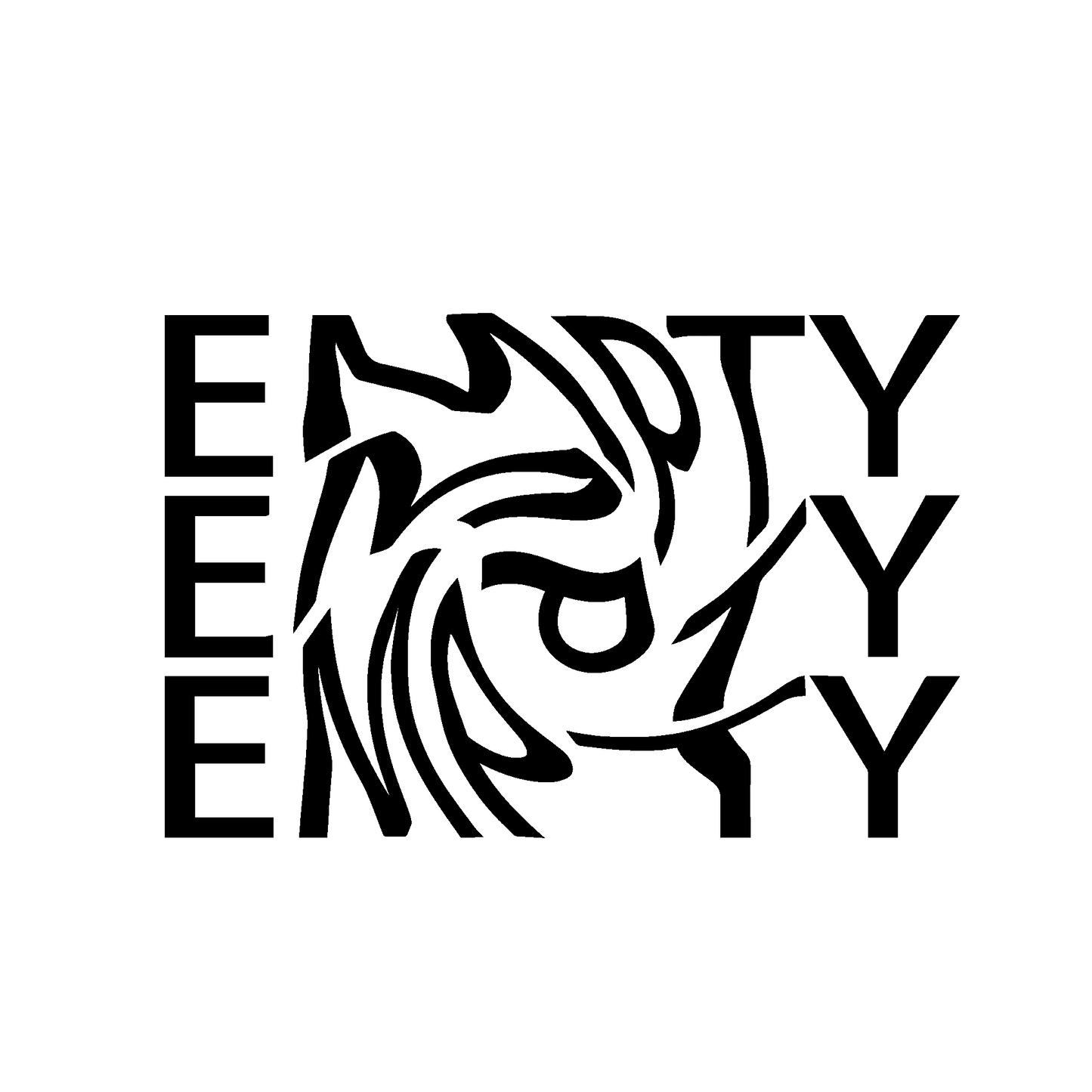 Emptiness Temporary Tattoo | 4 x 6 inch