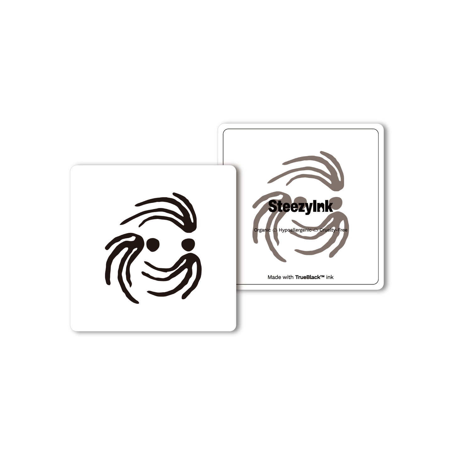 Flow State Temporary Tattoo, featuring abstract design and Pure Black Ink™.