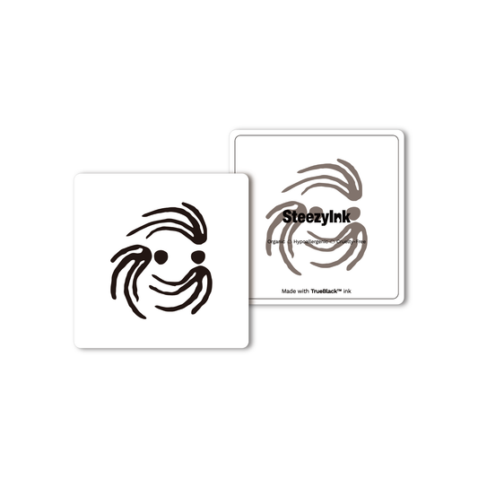 Flow State Temporary Tattoo, featuring abstract design and Pure Black Ink™.