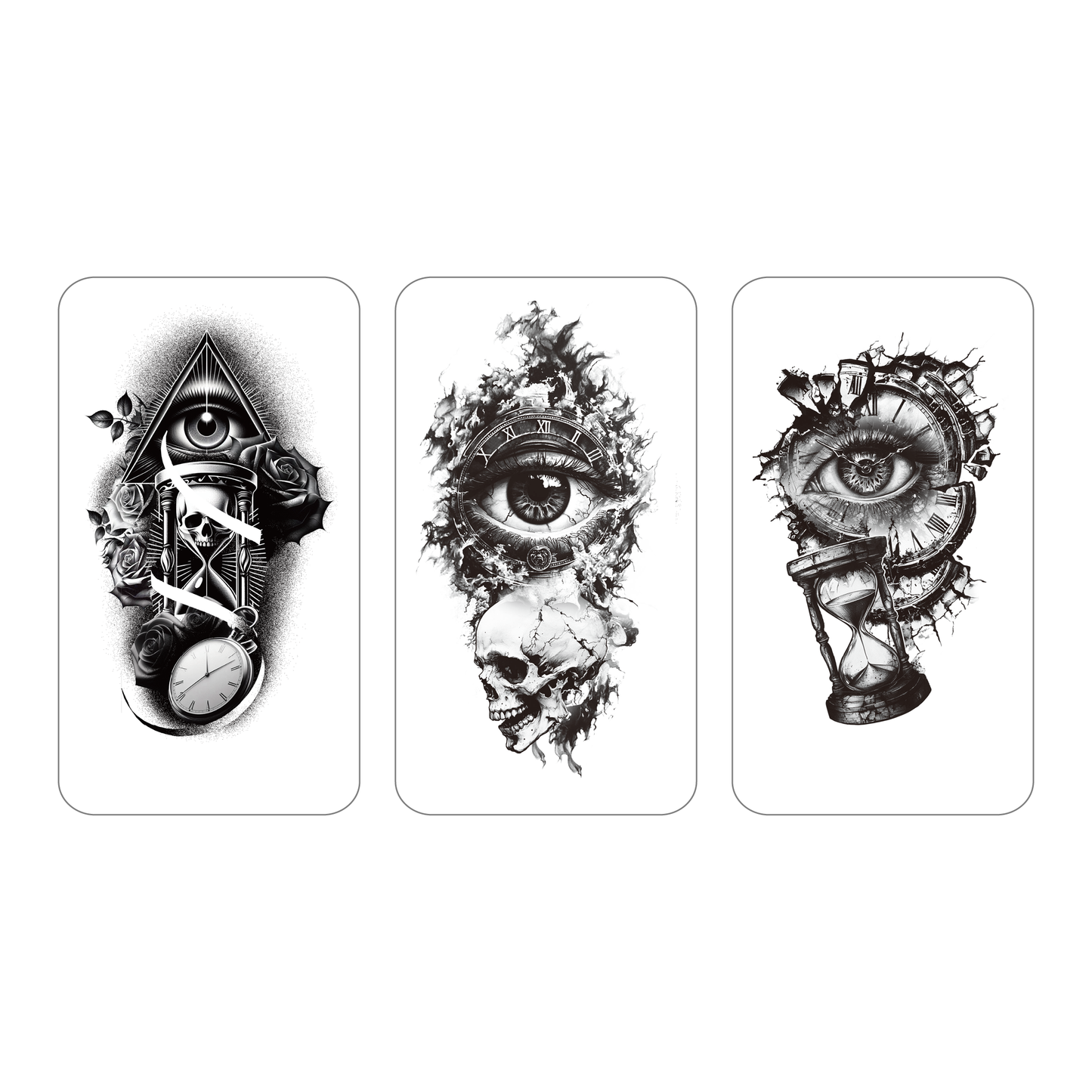 Timeless Watcher Pack Temporary Tattoo Pack