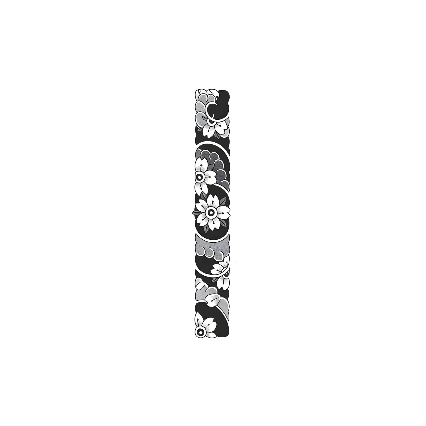 Cherry Blossom Armband Temporary Tattoo | 2 x 7 inch
