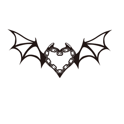 Bound Heart Temporary Tattoo | 2 x 2 inch