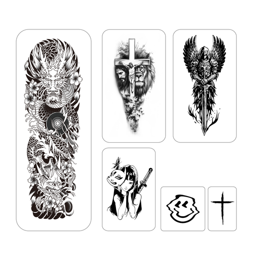Starter Pack Temporary Tattoo Pack