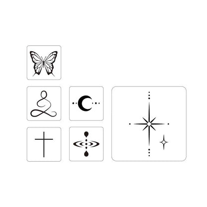 Shining Fingers Pack Temporary Tattoo Pack
