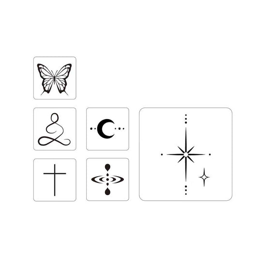 Shining Fingers Pack Temporary Tattoo Pack