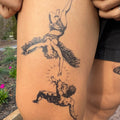 Angel's Reach Temporary Tattoo | 5.5 x 9 inch