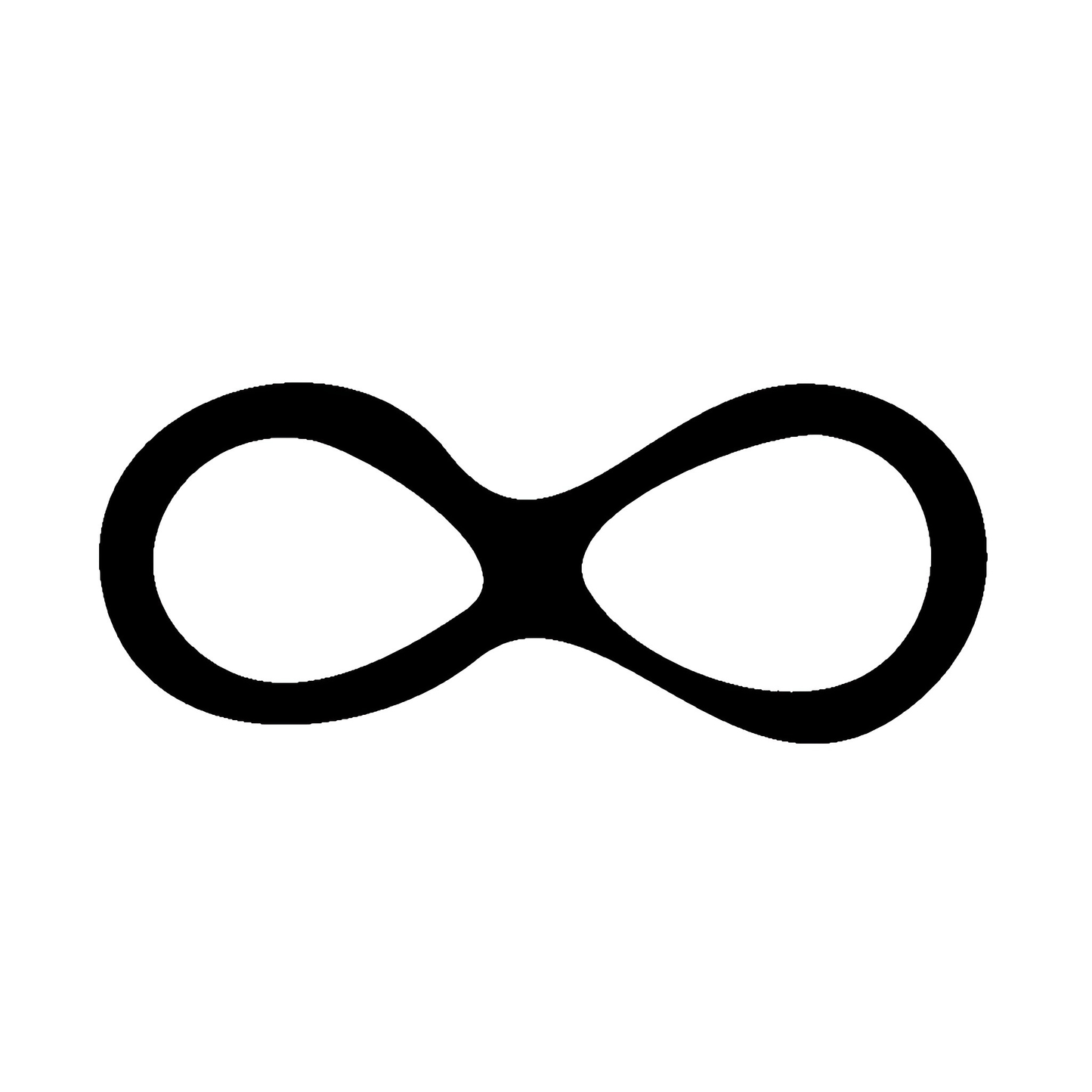 Endless Loop Temporary Tattoo | 1 x 1 inch