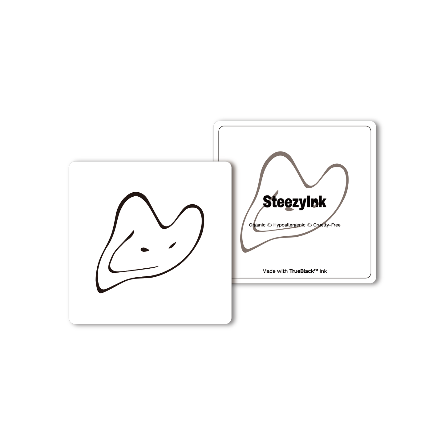 SteezyInk Smiley Pack Temporary Tattoo Pack 3 x 3,2 x 2 inch